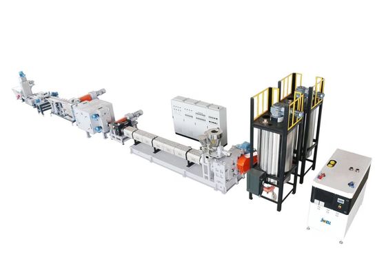 เครื่องรีไซเคิลพลาสติกเสีย 1500kg h PET PVC PP PE PP Single Screw Pelletizing Machine