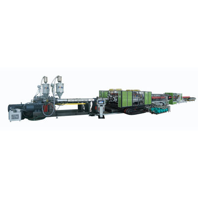 HDPE PP PVC ผนังคู่เครื่องทำท่อลูกฟูก Dwc Pipe Extrusion Machine