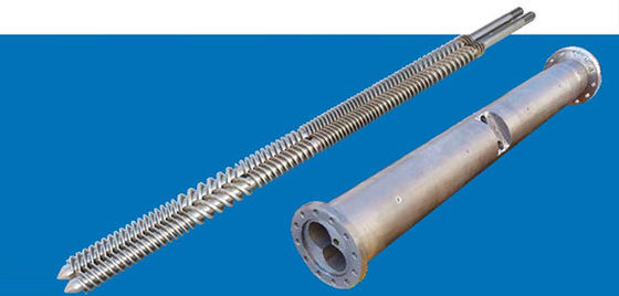 JWELL Nitriding Treatment 38CrMoAlA สกรูและถังอัดรีด