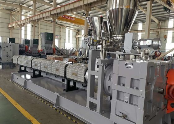เครื่องรีไซเคิลขวดพลาสติก PET แบบสกรู 110kw
