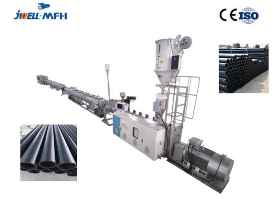เครื่องอัดรีดท่อ PP PE 110kw สำหรับการป้องกันสายเคเบิลของเหลวเคมี