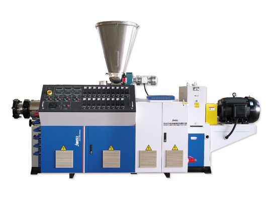 37kw JWELL เคาน์เตอร์หมุนสกรูคู่ Extruder