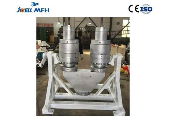 JWELL 110mm PVC Pipe Twin Screw Extruder เครื่องอัดรีดท่อ
