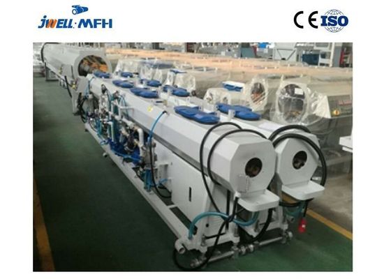 JWELL 110mm PVC Pipe Twin Screw Extruder เครื่องอัดรีดท่อ