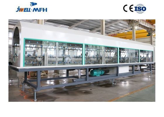 เครื่องทำท่อคอมโพสิต HDPE สามชั้นอัตโนมัติสูงสำหรับน้ำประปา