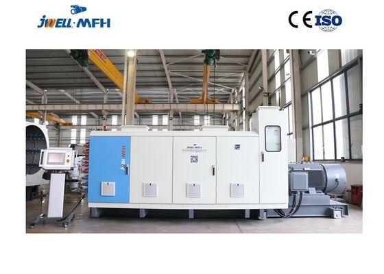เครื่องทำท่อคอมโพสิต HDPE สามชั้นอัตโนมัติสูงสำหรับน้ำประปา