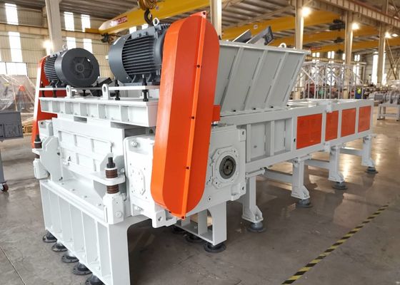 JWELL Plastic Recycling Building Template เครื่องหั่นพาเลทแบบก้อน