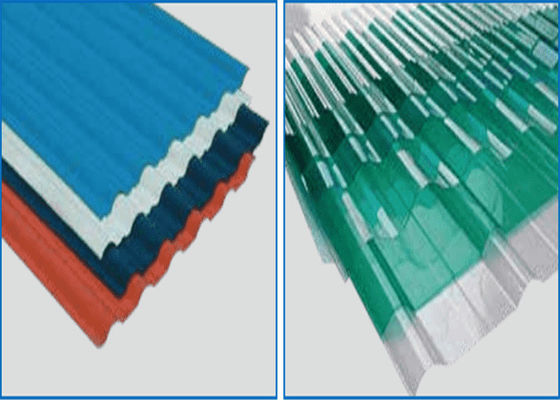 เครื่องทำหลังคาลูกฟูกขั้นตอน JWELL สายการอัดรีดโปรไฟล์ PVC