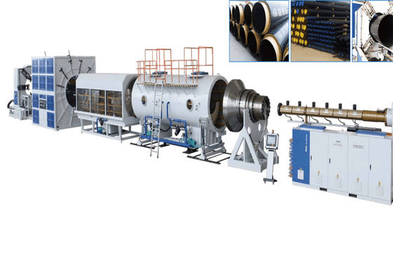 JWELL PP PE ฉนวนท่อพีวีซีเครื่องทำท่อพลาสติก Extruder