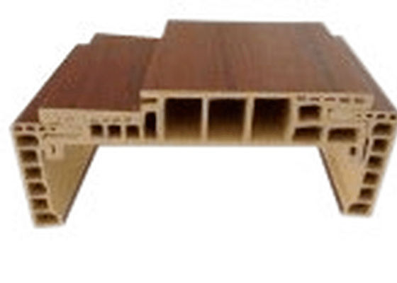 JWELL Wood Hollow Door Wpc เครื่องอัดรีดโปรไฟล์ Pvc