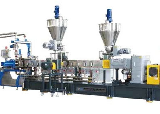 เครื่องจักร JWELL Twin Screw High Filler Plastic Modify Compounding Machine