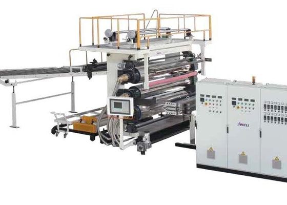 เครื่องทำแผ่นหินอ่อนเทียม JWELL PVC ชั้น