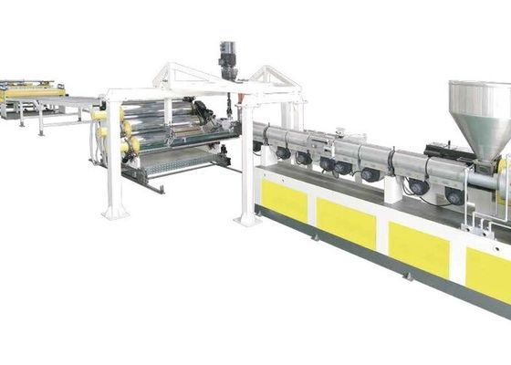 สายการอัดรีดแผ่นลูกฟูก HPC 550Kg