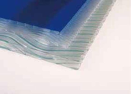 Cross Section Plate PC PE Pp Hollow Sheet สายการอัดรีด