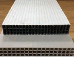 แบบฟอร์มอาคารทำงาน Double Out Pp Hollow Sheet Extrusion Line