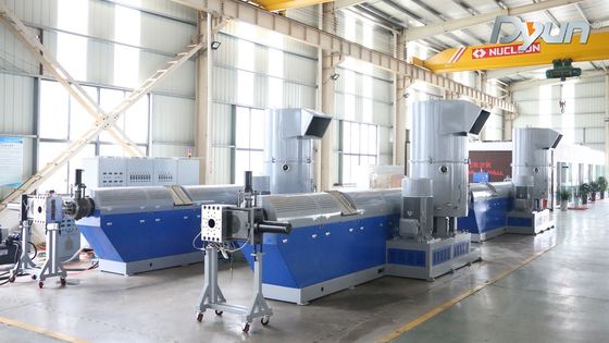 เครื่องอัดเม็ดพลาสติก PP LDPE BOPP