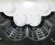 HDPE LDPE ถังสีน้ำเงิน 2000 กก. ชม. เครื่องทำลายสี่เพลา