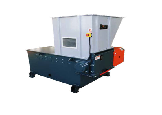เครื่องหั่นพลาสติกรีไซเคิลขนาดเล็กเพลาเดียวขนาด 18.5kw