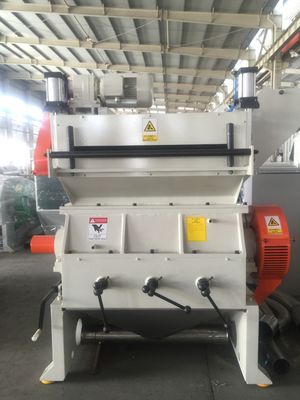 600mm Dia Shaft เครื่องรีไซเคิลเศษพลาสติกแผ่น 600 กก. / ชม