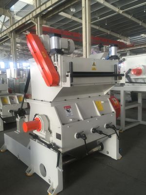 600mm Dia Shaft เครื่องรีไซเคิลเศษพลาสติกแผ่น 600 กก. / ชม