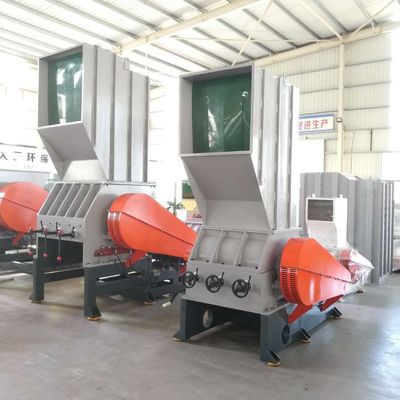 600mm Dia Shaft เครื่องรีไซเคิลเศษพลาสติกแผ่น 600 กก. / ชม