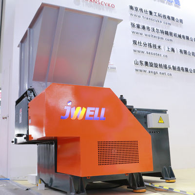PLC 400mm เครื่องรีไซเคิลขยะพลาสติก Polythene อัตโนมัติ