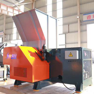 CE 400MM 300kg / H เครื่องรีไซเคิลขยะพลาสติกเครื่องบด