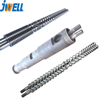 JWELL 38CrMoAlA PVC PE PP PS PLA Extruder Screw Barrel Mold