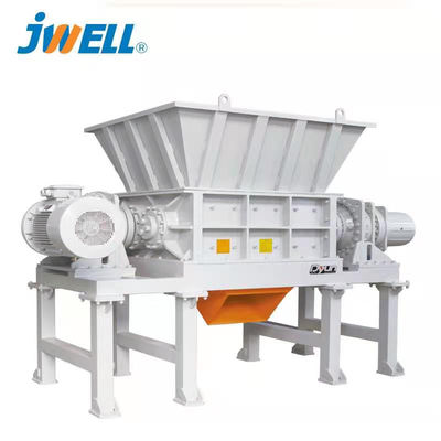 JWELL เครื่องรีไซเคิลพลาสติกเสียเครื่องย่อยพลาสติกสองเพลา