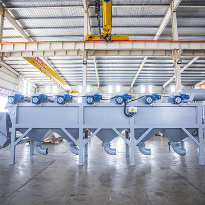 เครื่องรีไซเคิลขยะพลาสติก CE 1000kg / H ขวด PET เครื่องซักผ้าบด