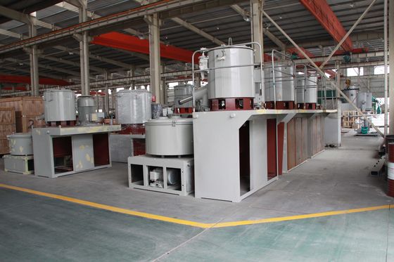 CE สีผสม PVC WPC ผงพลาสติกผสมเทอร์โบ