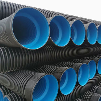 HDPE PP PVC ผนังคู่เครื่องทำท่อลูกฟูก Dwc Pipe Extrusion Machine