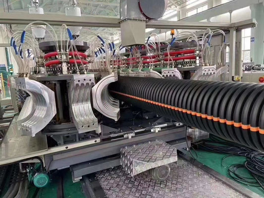 เครื่องทำท่อ HDPE PP PVC Dwc Pipe Extrusion Machine
