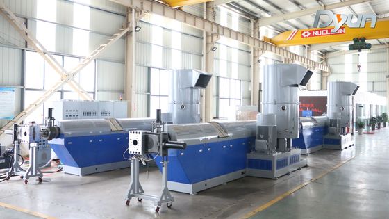 LLDPE HDPE OPP Film Recycling เครื่องบดย่อยแบบรวมสามเครื่อง