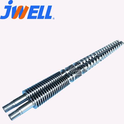 เครื่องอัดรีด สกรูเดี่ยว สกรูทรงกรวยคู่ กระบอกสกรูคู่ขนาน